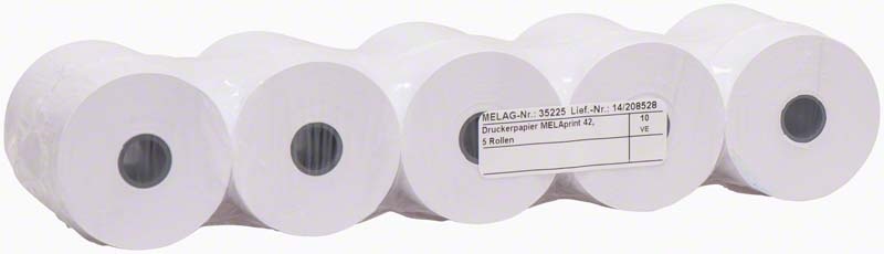 Druckerpapier f. MELAprint 40/42/44, 5 Ro.