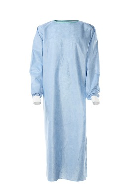 Foliodress gown Protect Standard OP-Mantel, Gr. L, steril, blau, 1 Stck.