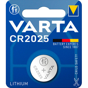 Varta Knopfzelle CR2025, 3V, 1 Stck.