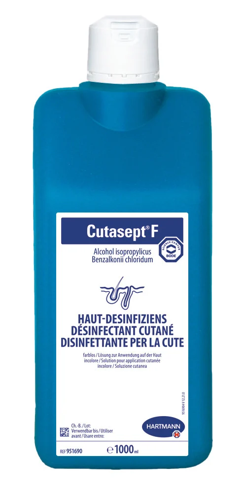 Cutasept F Hautdesinfektion, farblos, 1L, 1 Stck., PZN 03917294