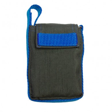 Tasche f. Langzeitblutdruckmessgerät, schwarz/blau, 1 Stck.