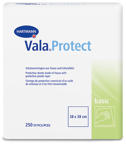 Vala Protect Basic Schutzlaken, 80x175cm, 100 Stck.