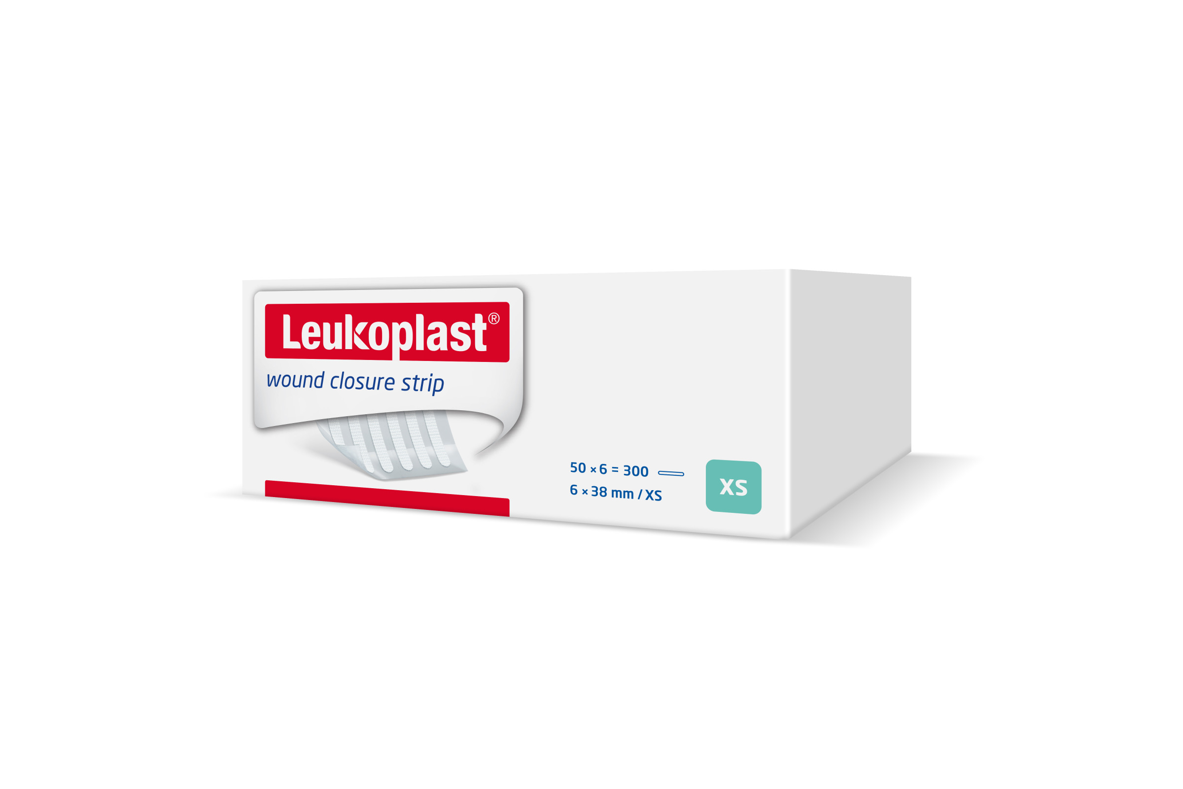 Leukoplast wound closure Strip 6x38mm, weiß, 50x6 Stck., PZN 17875719