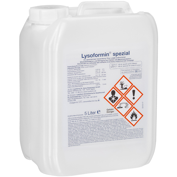 Lysoformin Spezial, 5 L, 1 Stck.