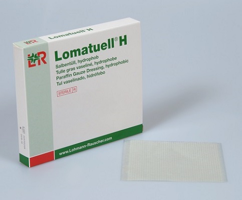 Lomatuell H 10x10cm, steril, 10 Stck., PZN 03275602