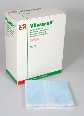 Vliwazell Saugkompresse 10x20cm, steril, 30 Stck., PZN 05855605