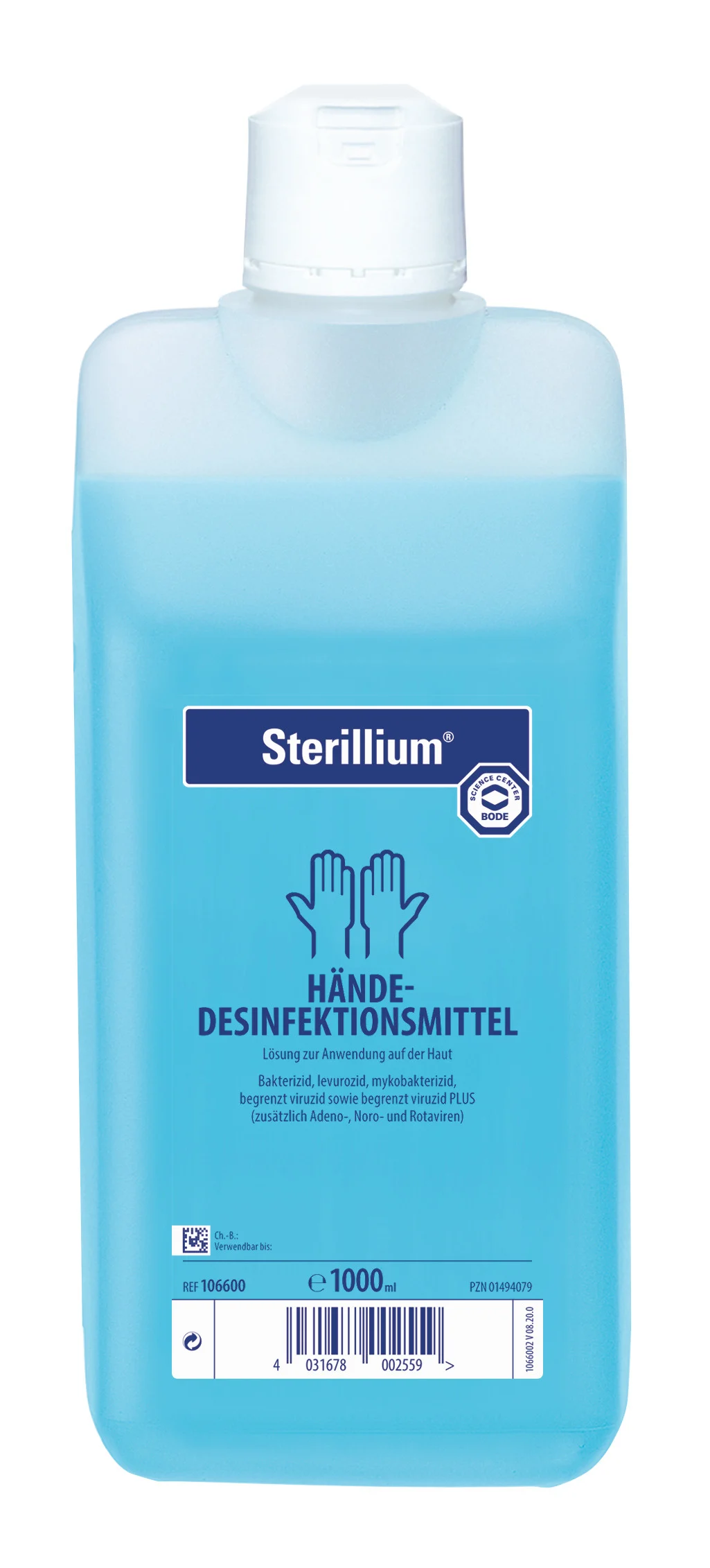 Sterillium Händedesinfektion, 1 L, 1 Stck.