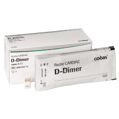 Cardiac D-Dimer Teststreifen, 10 Stck.