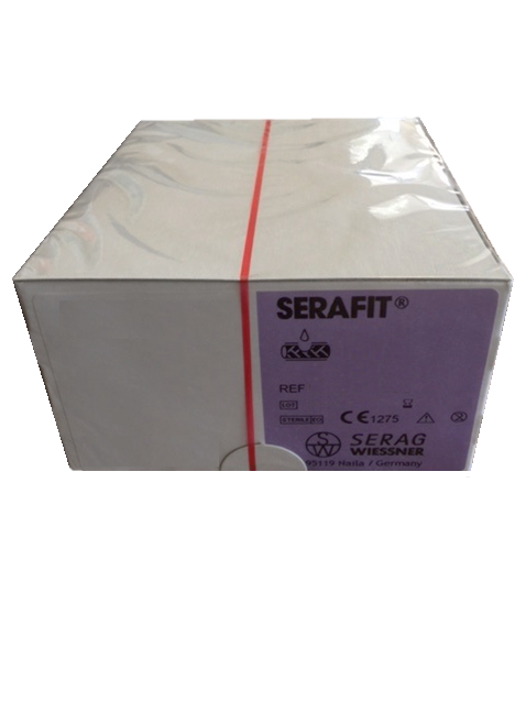 Serafit USP 4-0, HR-12, violett, 70cm, 24 Stck., PZN 09999034