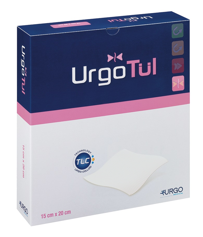UrgoTül 5x5cm, Spender zu 120 Stck., PZN 01023138 