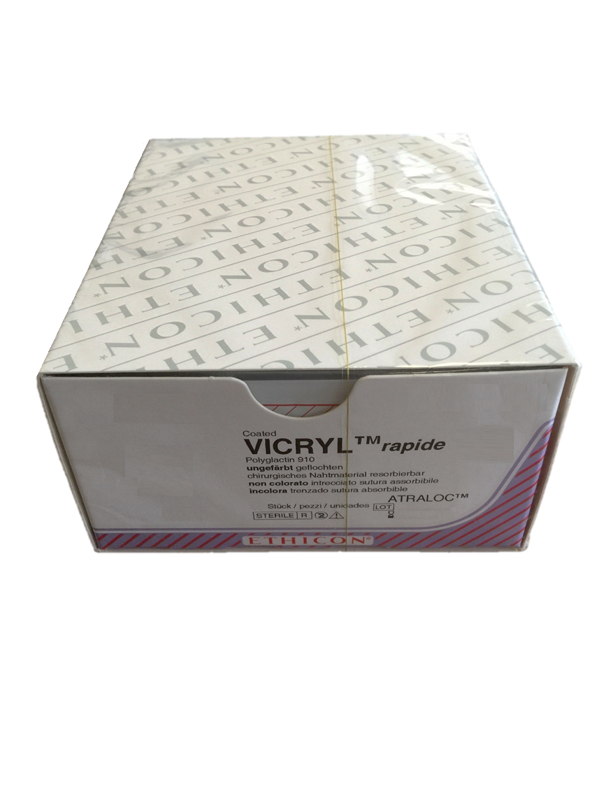 Vicryl Rapide 4-0, J1, ungefärbt, geflochten, 45cm, 36 Stck., PZN 09999034