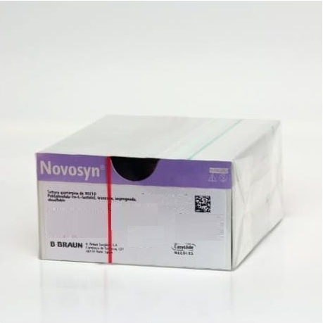 Novosyn 3-0, Precut, violett, 6x45cm, 36 Stck., PZN 09999034