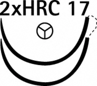 B. Braun Deutschland GmbH & Co. KG PremiCron 4-0, 2xHRC17, grün, 90cm, 36 Stck.