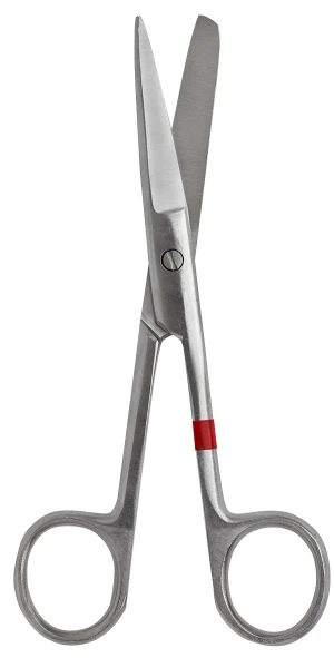 Fuhrmann GmbH Chirurgische Schere, spitz/stumpf, 14,5cm, gerade, 25 Stck.