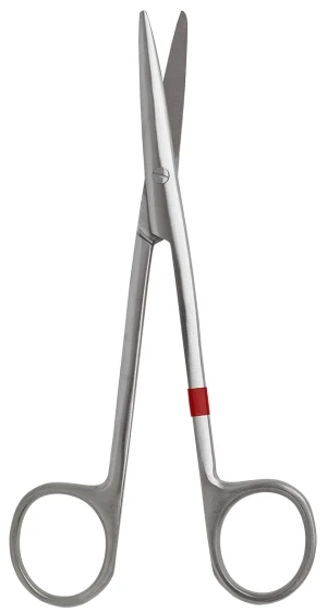 Fuhrmann GmbH Präparierschere n. Metzenbaum, stumpf/stumpf, 14,5cm, gebogen, 25 Stck.