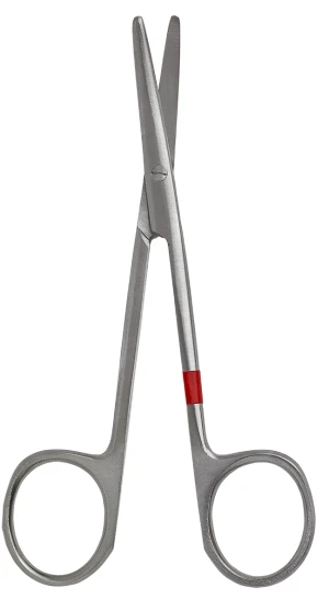 Fuhrmann GmbH Präparierschere n. Metzenbaum, stumpf/stumpf, 11,5cm, gebogen, fein, 25 Stck.