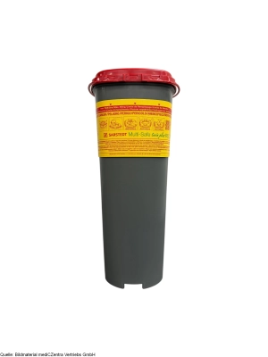 SARSTEDT AG & Co. KG Kanülenabwurfbehälter Multi-Safe twin plus 5000 REC, 5 L, 1 Stck.