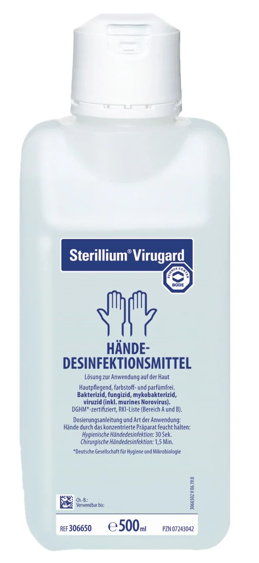 Sterillium Virugard Händedesinfektion, 500ml, 1 Stck.