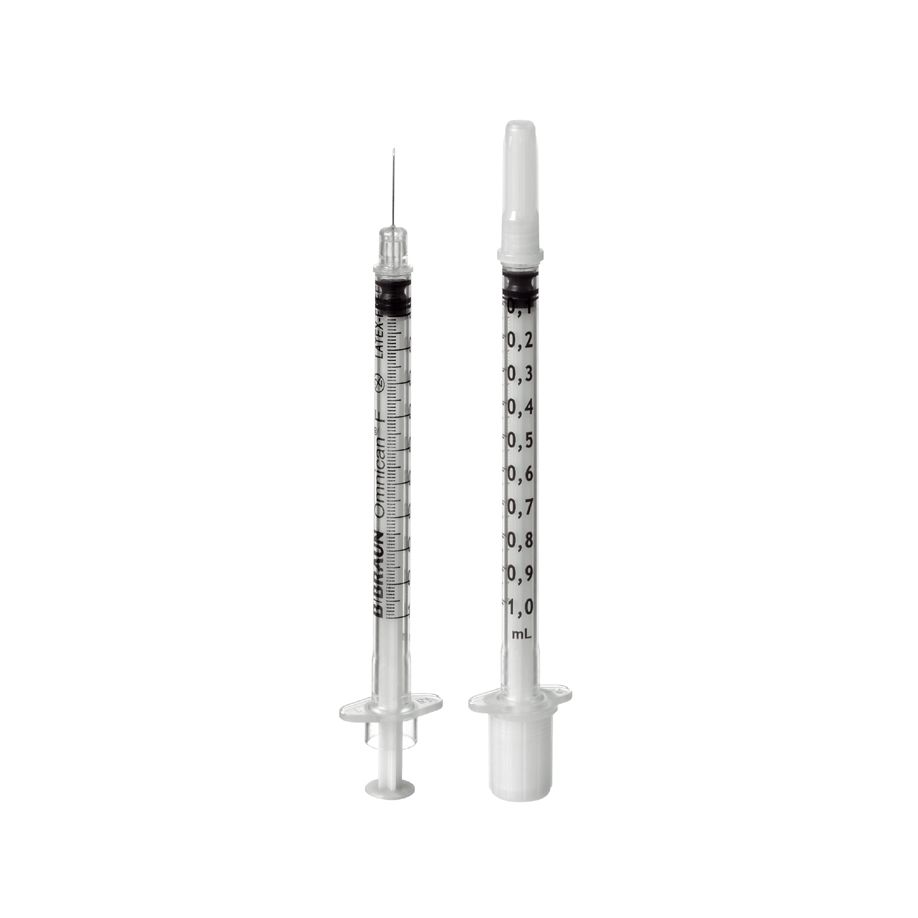 Omnican F Spritze 1ml, m. Kanüle 30G, 0,3x12mm, 100 Stck.