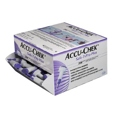 Accu-Chek Safe-T-Pro Plus Einmal-Stechhilfe, 200 Stck.