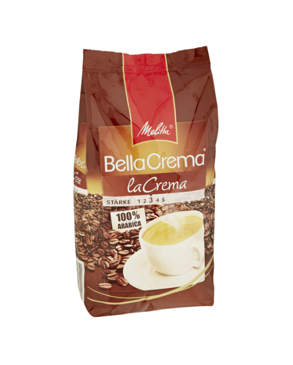 Melitta Kaffee BellaCrema laCrema, ganze Bohnen, 1kg, 1 Stck.